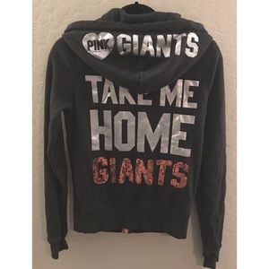 Victoria’s Secret PINK SF Giants Hooded Sweatshirt
